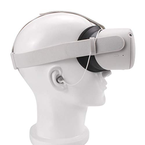 JAOCDOEN Fones de ouvido VR, fones de ouvido com isolamento de ruído para Oculus Quest 2, fones de o