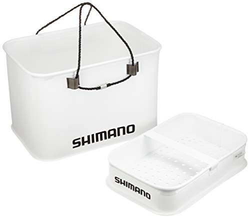 シマノ(SHIMANO) クーラー用バッカン スノコ付き BK-005M ホワイト S 1枚目