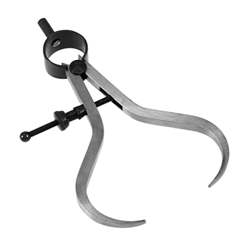 TOPBATHY Calibrador Exterior De Resorte Rápido Acero Inoxidable Ajuste Fino Herramienta De Medición Precisa Para Transferencias y Proyectos Manuales