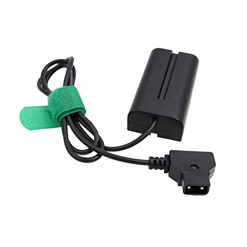 HangTon D-tap NP-F970 F750 F570 F550 F550 Dummy Battery Power Adapter for BMPCC 6K Pro, Zoom F6, Atomos Shogun Inferno Ninja (70 cm)