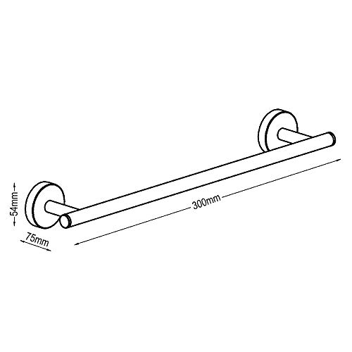 Barre de serviettes sans perçage pour préserver votre carrelage