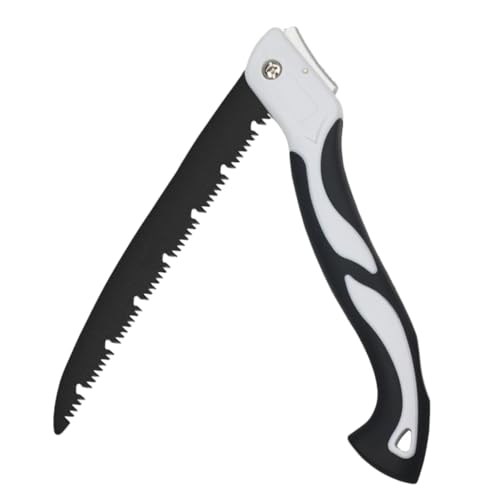 Abaodam Folding Hacksaw Triple-cut Razor Teeth Wood Saw for Woodworking Pruning Saw for Trees Shrubs