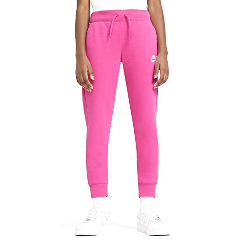 Image of Nike Girls NSW Pe Pant (Medium, Sunset Pulse /White)
