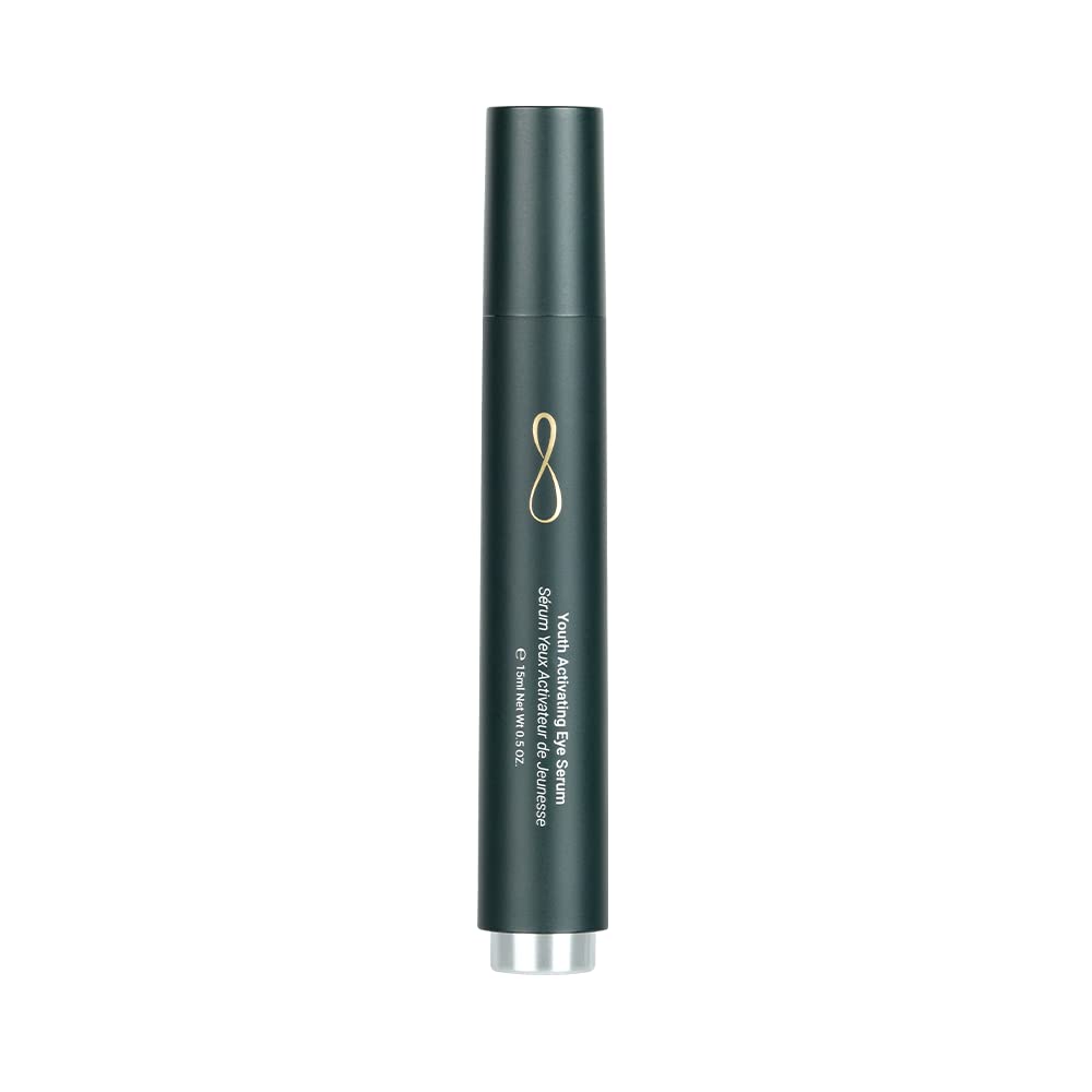 INVITY Youth Activating Eye Serum 15ml | Collagen Production, Visibly Brighter Eyes, Lift and Protect Eyes, Natural Plant-Derived Peptides and Polyphenols | Made of Vegan Bioidentical Human Elastin