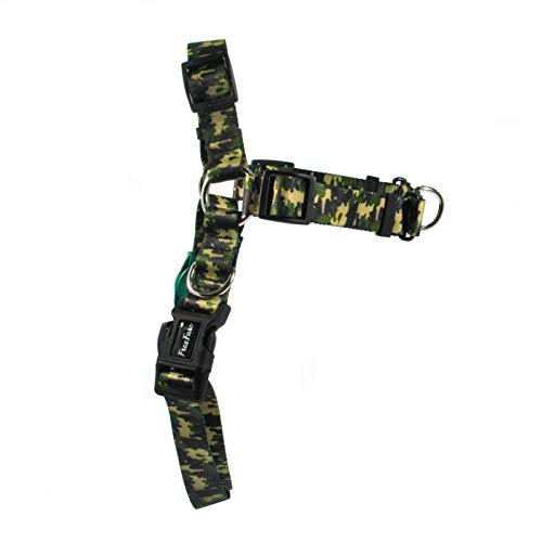 Peitoral Anti-Puxão New Army Freefaro Para Cachorros G