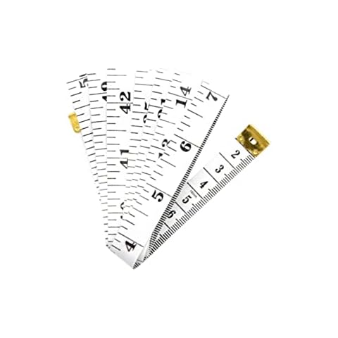 Body Measuring Tape Xeo Home Double Sided Soft & Smart Fabric Measure Tapes for Kids, 60 Inches 150 cm Height, Fat, Waist & Weight Loss Mini Pocket Measurements Sewing Dress Tailors Measures Ruler Cover