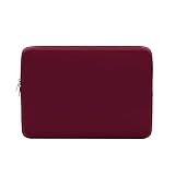 RAINYEAR 16 Pouces Housse Ordinateur Portable de Protection Compatible avec 16 Pouces MacBook Pro Spécialement pour Modèle A2141 A2485(Rouge)