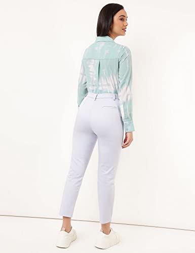 Image of Marks & Spencer Women's Regular Casual Pants (T59 5757K Cornflower L)