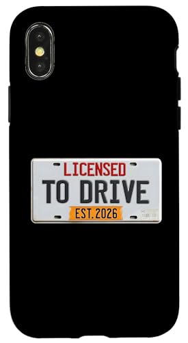 Nuevo Driver 2026 Licenciado para Conducir Niños Licencia Masculina Conductores Carcasa para iPhone X/XS