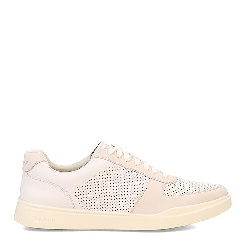 Cole Haan Men's Grand Crosscourt Modern Perf Sneaker, Ivory/Silver Birch, 11.5 #TOP2