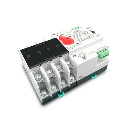 Interruptor selector transferencia automatica ininterrumpible protege inversor 4