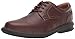 Produktbild Clarks Herren Rendell Plain Oxford, Mahagoni-Leder, 44 EU