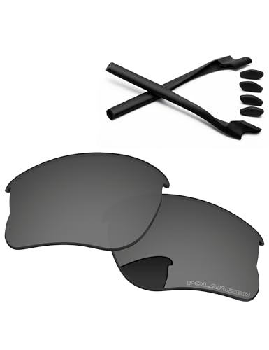 Image of Replacement Lenses & Rubber Kits for Oakley Half Jacket 2.0 XL OO9154 62mm - Precise Fit, UV Block, Impact Resistant