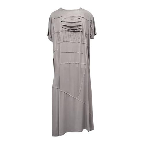 Unisex Post-Apocalyptic Cut Out Braided DBAZA Maxi Long Distressed, Tunic Kaftan Design Streetwear-BB632