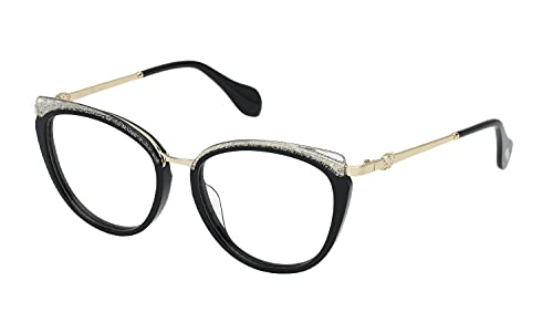 Blumarine Vbm769 Sunglasses, 0700, 53 cm Unisex Adulto