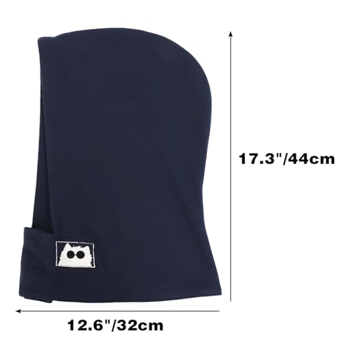 DAZCOS Anime Scarf Hood Neck Warmer Hooded Button Collar Hat Cosplay Costume Accessories for Party Halloween3