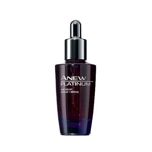 Anew Platinum Age Delay Serum | Anti-Aging Serum With Niacinamide, Peptides, and Panthenol | Skin-Lifting Treatment