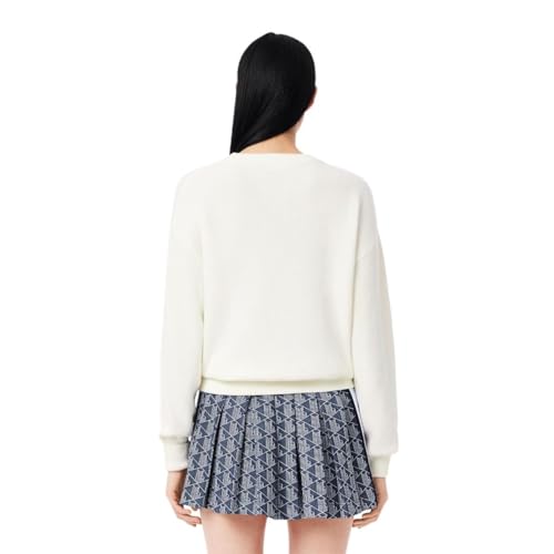 Image of Lacoste Women's Core Collection Regular Fit Crew Neck Long Sleeve Classic Sweater