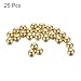 25pcs Precision Solid Brass Bearing Balls 1/4