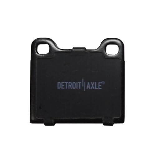 Image of Detroit Axle - Rear Brake Pads for Volvo 240 740 760 850 940 960 C70 S70 V70 Ceramic Brake Pads w /Hardware Replacement