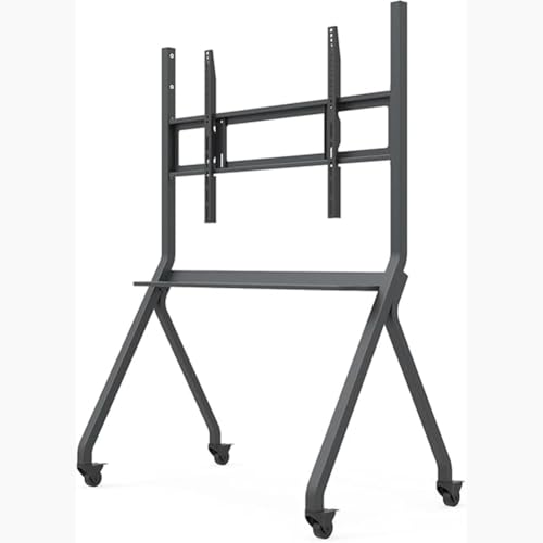 Soporte móvil ajustable con ruedas para pizarras interactivas miniatura 1