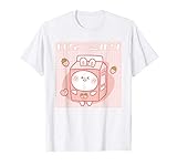 Funny kawaii bunny design cute strawberry milk aesthetic.