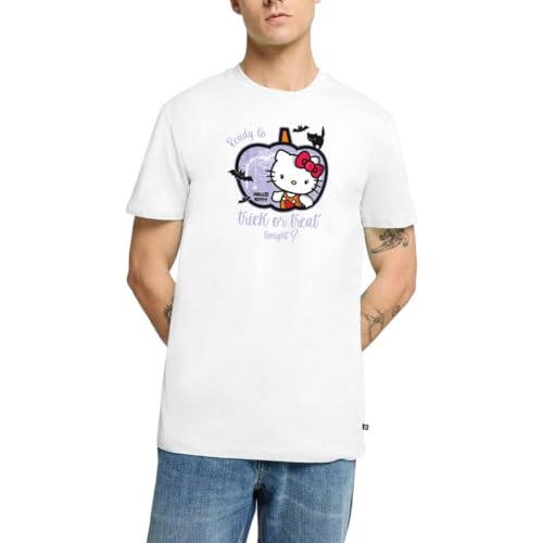 Hello Kitty Halloween T-shirt Homme idéal pour vos soirées déguisées et l'automne