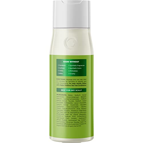 Tea Tree Shampoo For Men And Women - Invigorating Tea Tree Oil Shampoo Sulfate Free With Rosemary Essential Oil - Refreshing Daily Clarifying Shampoo For Build Up Plus Dry Or Oily Hair And Scalp Care #TOP1