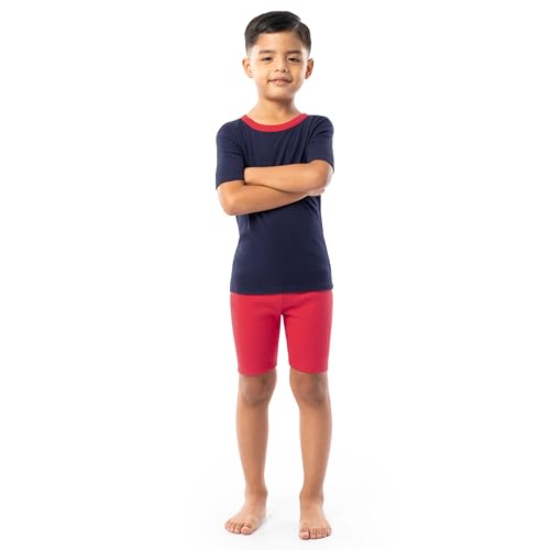Fruit of the Loom Energize boys Snug Fit 4-piece Pajama Sleep Set4