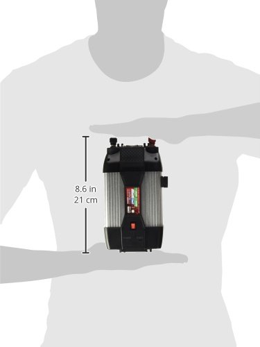 LAMPA Inverter Di Corrente 97981 – Trasformatore 12V-220V Per Auto, Ideale Per Alimentare Dispositivi Elettronici In Viaggio