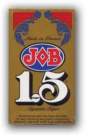 Job 1 1/2 Cigarette Rolling Paper, 24-Pack (24 leaves per pack)