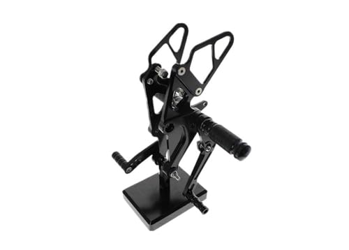 Repose-Pieds Moto MT07 Aluminium Réglable Pédale Arrière FZ07 XSR700