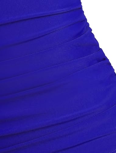 Image of ZAFUL Womens Tankini Swimsuits V Neck Push Up Swim Top Color Block Tummy Control High Waisted Bathing Suits Swim Bottom