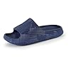Weweya Slides for Men and Women Lightweight Unisex Outdoor Indoor Slippers Blue Women Size 13 14 Men Size 12 13
