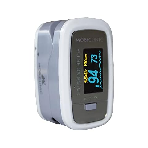 Mobiclinic PX-01, Pulsioxímetro de dedo portátil con pantalla OLED Cover