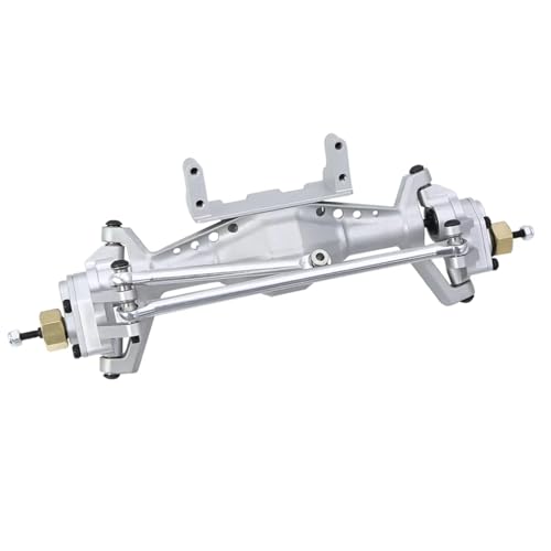 RC�|�[�^���A�N�X�� Compatible With Axial For Capra UTB18 1/18 RC�J�[�A�b�v�O���[�h�p�[�c �A���~�t�����g�����A�|�[�^���A�N�X���Z�b�g �T�[�{�}�E���g�t��(Silver,Front)