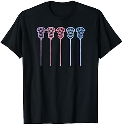 Lacrosse Lacrosse Sticks woman girls retro T-Shirt