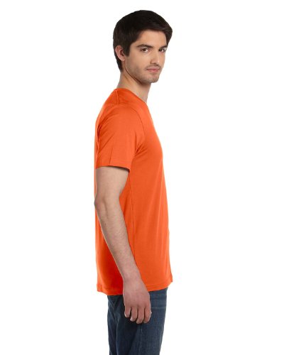 Bella + Canvas Unisex Jersey Short-Sleeve V-Neck T-Shirt M Orange #TOP3
