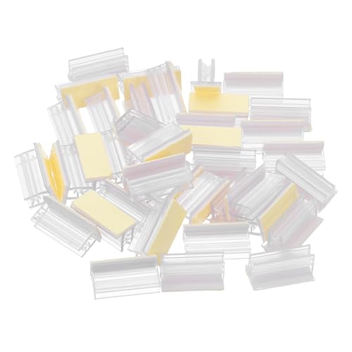 LIFKOME 100個 ミニ名刺スタンド 名刺ディスプレイホルダー オフィスカード所有者