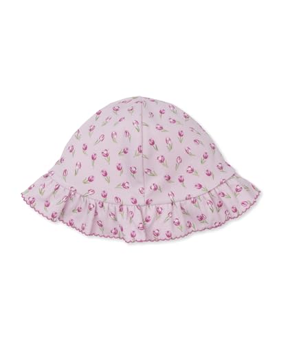 Kissy Kissy Baby Girls Infant Tulip Blossoms Print Floppy Pink Hat