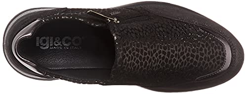 IGI&CODonna Dpn 81563, Mocassini, Arancione Nero