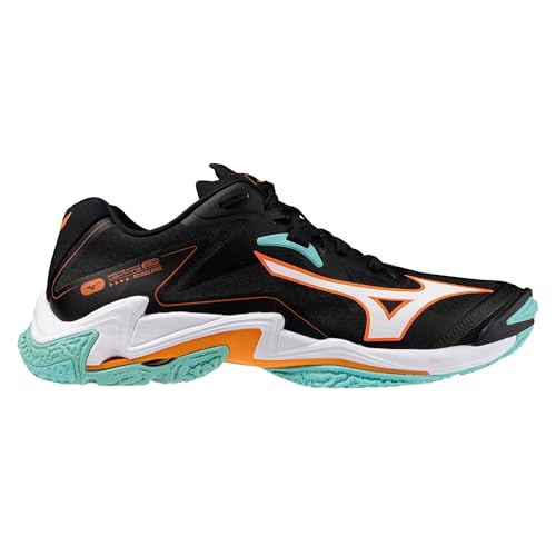 Mizuno WAVE LIGHTNING Z8 Chaussures de volleyball TangeloIce FemmeHommee Taille42 - vue 2