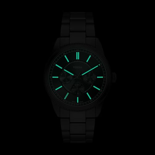 Image of Fossil Men's Watch, Pearson Multifunction Stainless Steel Watch for Men