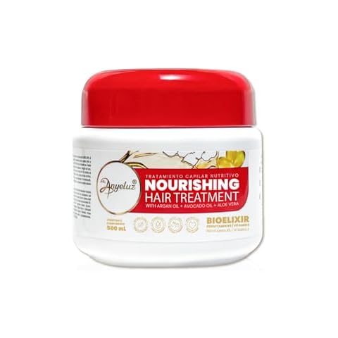 Anyeluz Nourishing Hair Mask Combats Dryness and Provides Shine, Infused withPro-Vitamin B5 and Organic Blend that Revitalizes Damaged Hair Cover