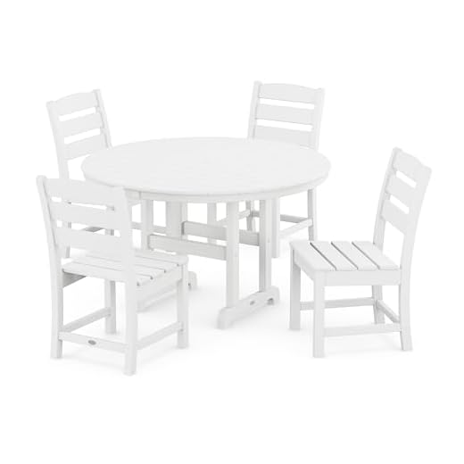 POLYWOOD Lakeside 5-Piece Dining Set