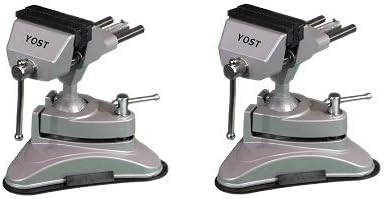 Yost V-275 Portable Multi-Angle Pivoting Vise, 2.75", Gray (2-(Pack))