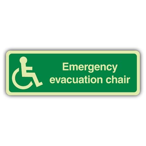 Panneau de sécurité fauteuil roulant droit vinyle pour guider vos visiteurs