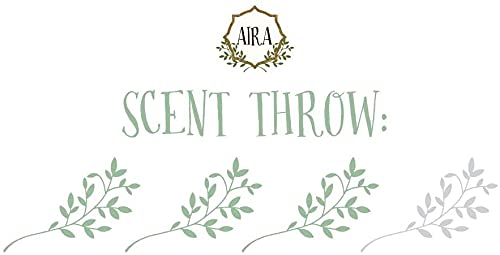 Aira Soy Candles - Organic, Kosher, Vegan, In Farmhouse Jar W/Essential Oil Blends - Hand-Poured 100% Soy Candle Wax - Paraffin Free, Burns 150+ Hours -Relaxing Stress Relief - 20 Ounces #TOP3