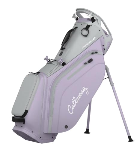 Callaway Golf Fairway 14 Stand Bag (Silver/Orchid Petal