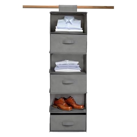 Remarkable Home 6 Tier Closet Organizer Cover